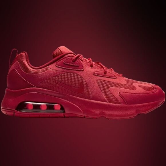 Nike Air Max 200 'Triple Red' Women's 9 - Picture 1 of 3